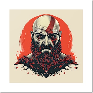 kratos Posters and Art